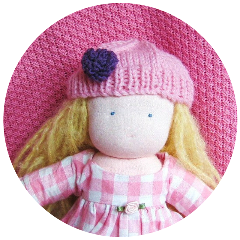 Waldorf Doll Hat Knit Pattern
